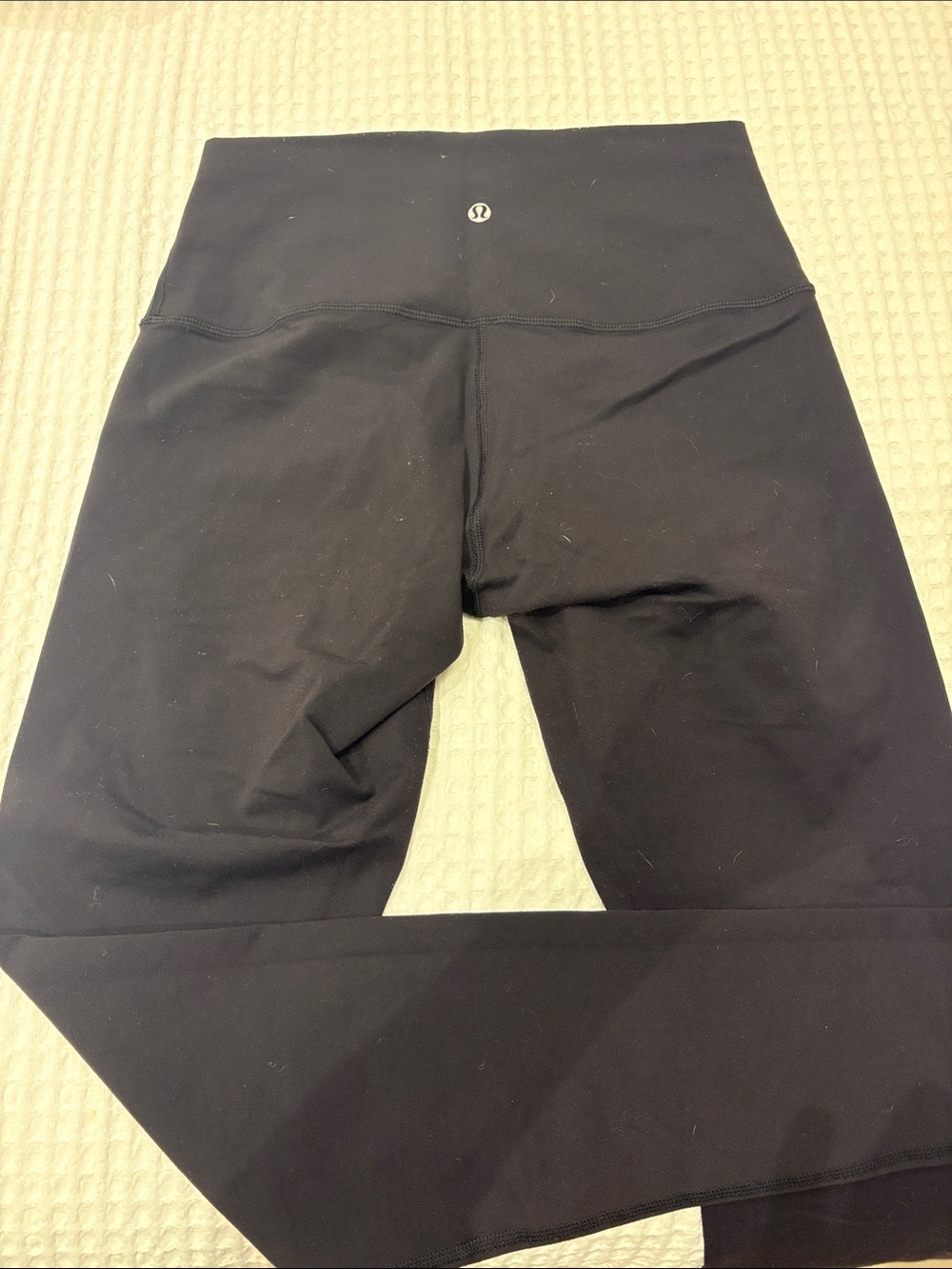 lululemon athletica Kids Black High-Waist Leggings